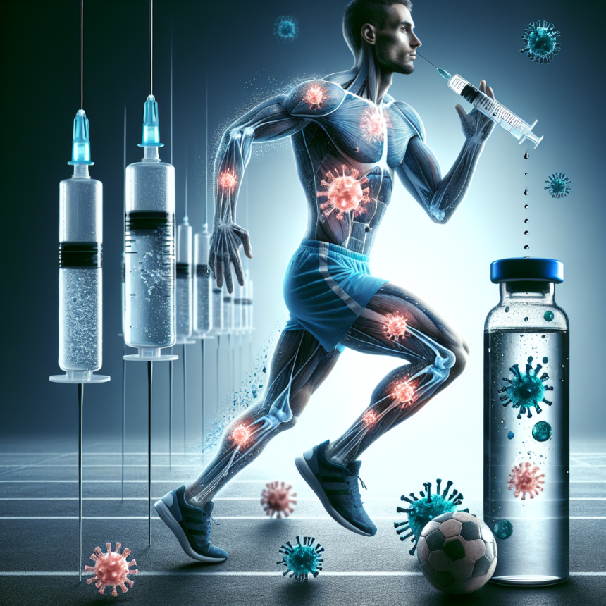 Gli effetti positivi dell'acqua battericida per iniezioni sull'performance atletica