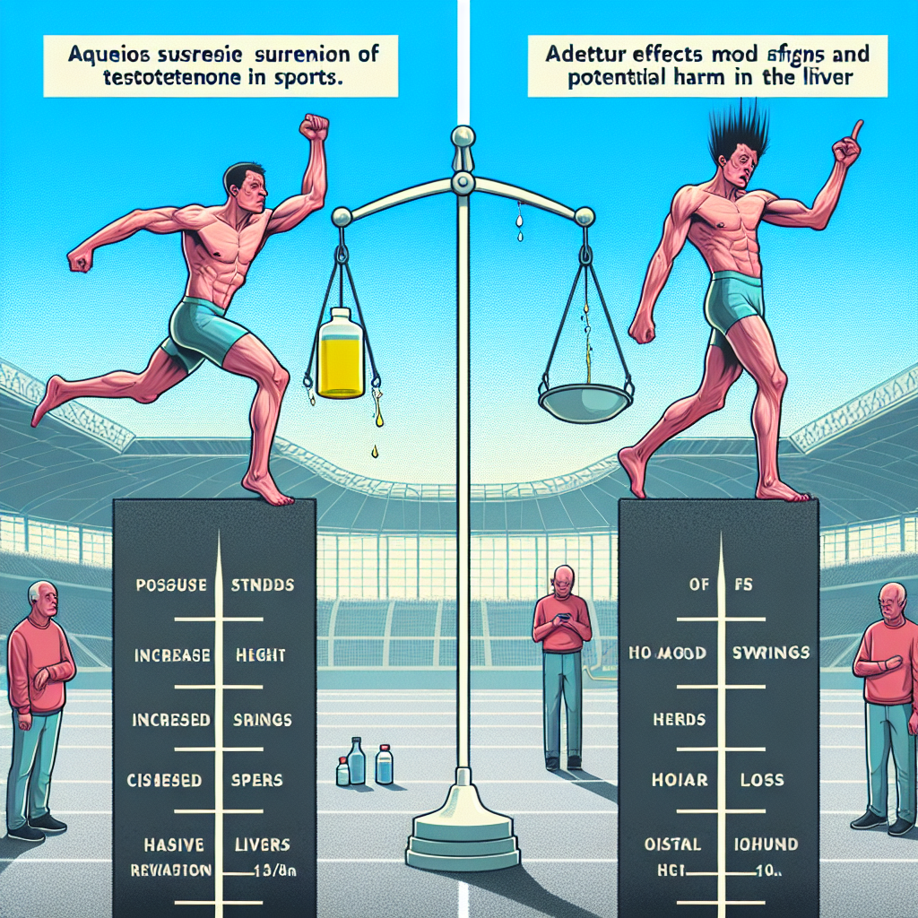 Effetti collaterali e benefici della sospensione acquosa di testosterone nello sport