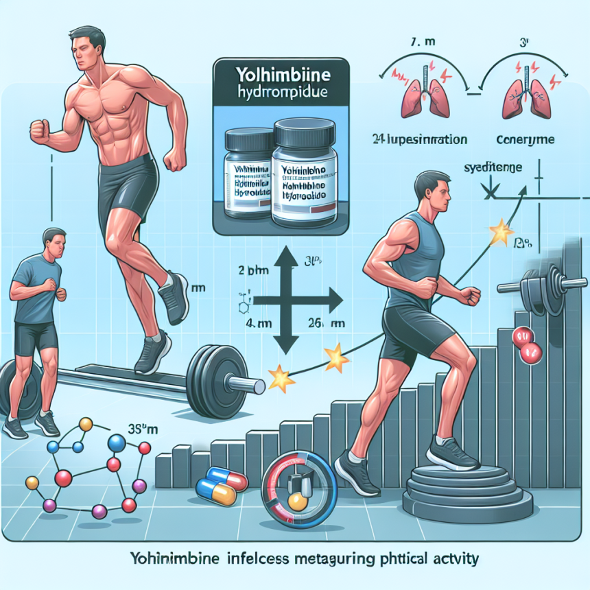 Come la Yohimbina cloridrato influenza il metabolismo durante l'attività fisica