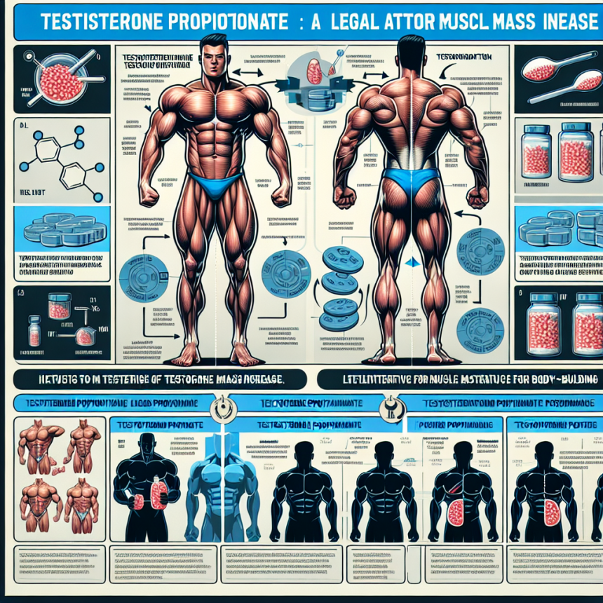 Testosterone propionato: un'alternativa legale per aumentare la massa muscolare