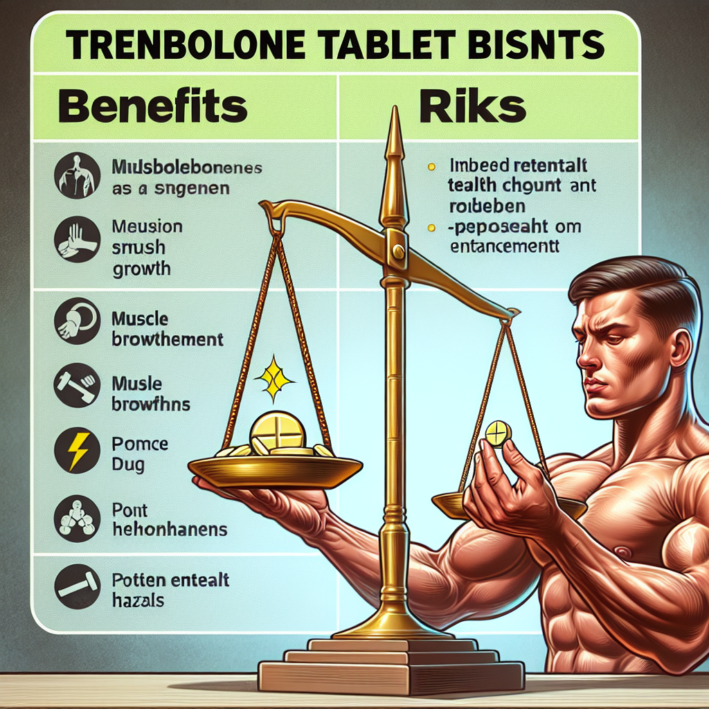Trenbolone compresse: vantaggi e rischi per gli sportivi