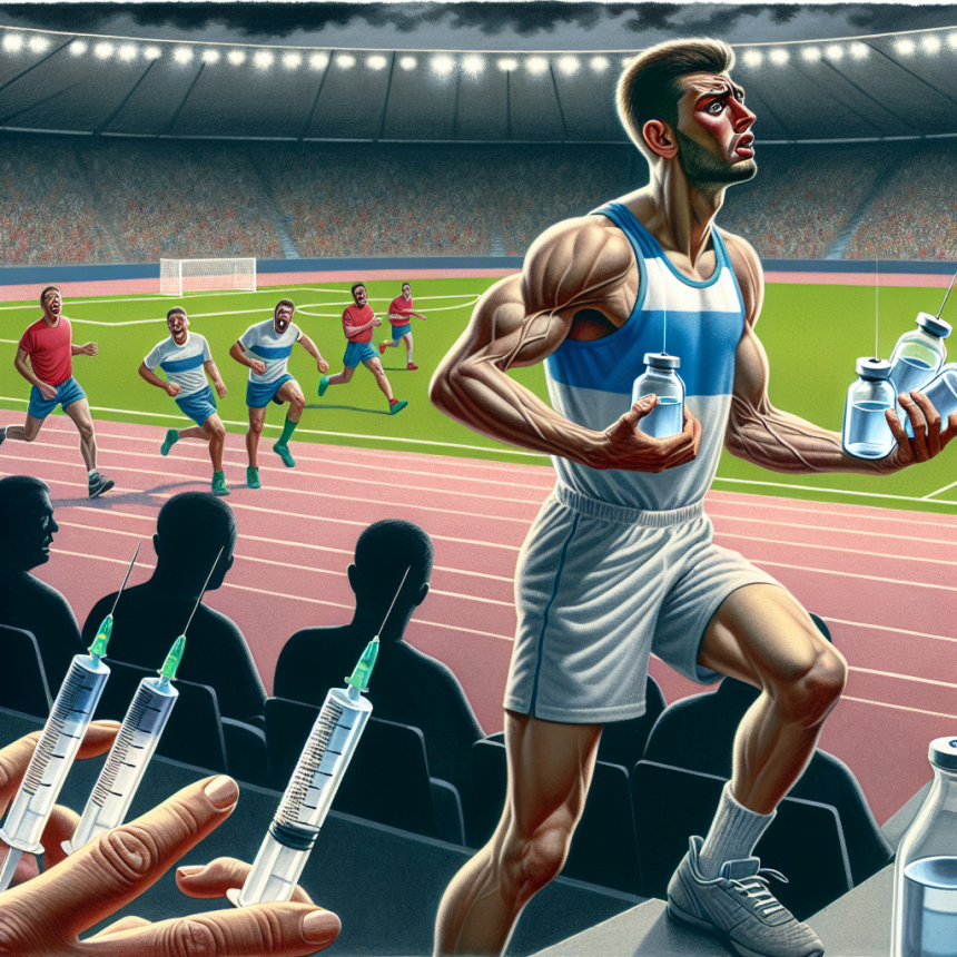 Gli effetti collaterali dell'abuso di acqua battericida per iniezioni nello sport