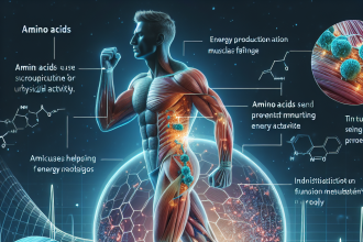 Utilizzo degli aminoacidi per prevenire l'affaticamento muscolare durante l'attività fisica