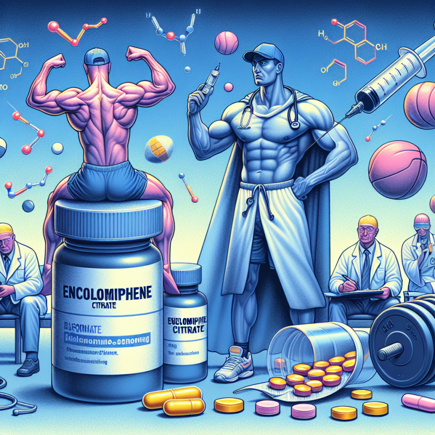 Gli effetti collaterali dell'Enclomifene citrato nell'ambito della farmacologia sportiva.