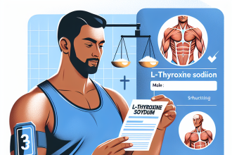 L'importanza della corretta dose di L-tiroxina sodica per ottenere benefici nell'allenamento sportivo